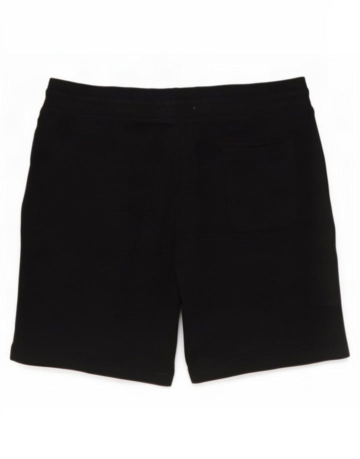 Marks & Spencer Mens Regular Fit Sport Shorts Large Black Cotton