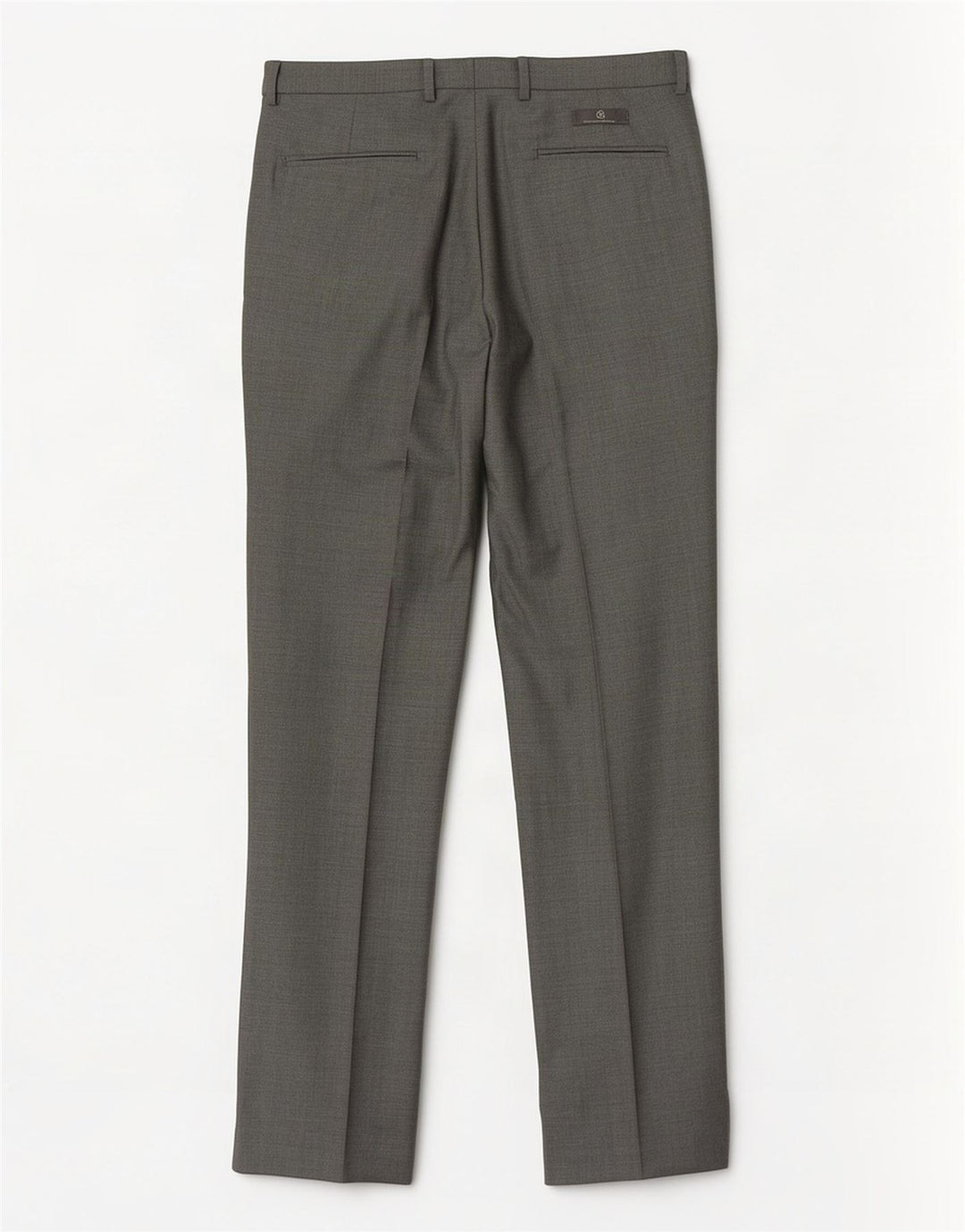 Pantaloni da abito dritti su misura da uomo Marks & Spencer W36 L33 grigi