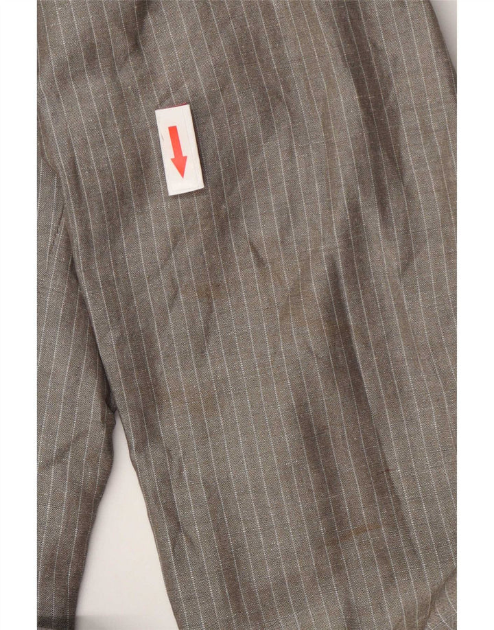 Giacca blazer a 2 bottoni da uomo Exte UK 38 Cotone gessato grigio medio