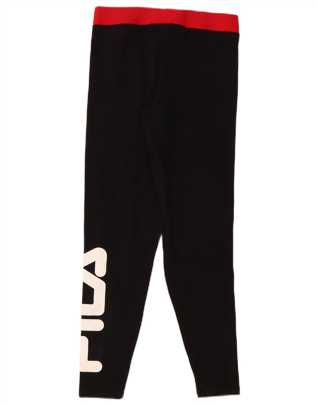Leggings grafici da donna Fila UK 8 piccoli cotone nero