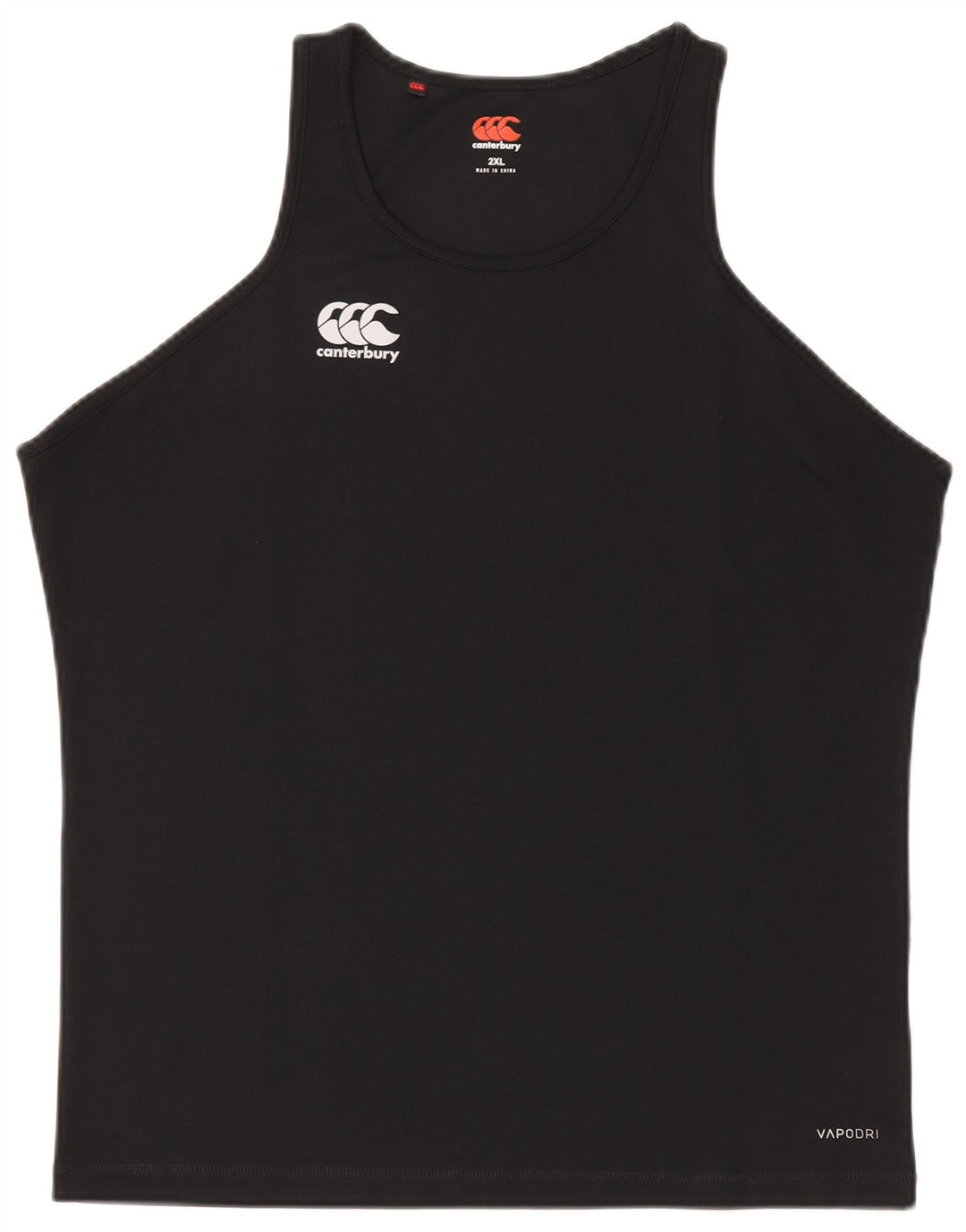 Canottiera da uomo Canterbury 2XL poliestere nero