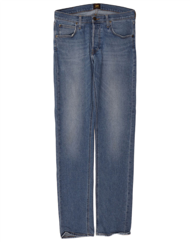 Jeans dritti da uomo Lee Daren W32 L36 cotone blu