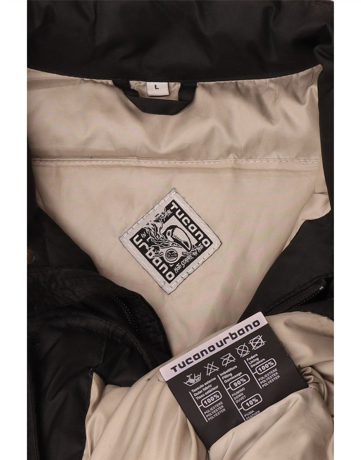 Giacca imbottita da uomo Tucano Urbano UK 40 Large Nero Poliestere
