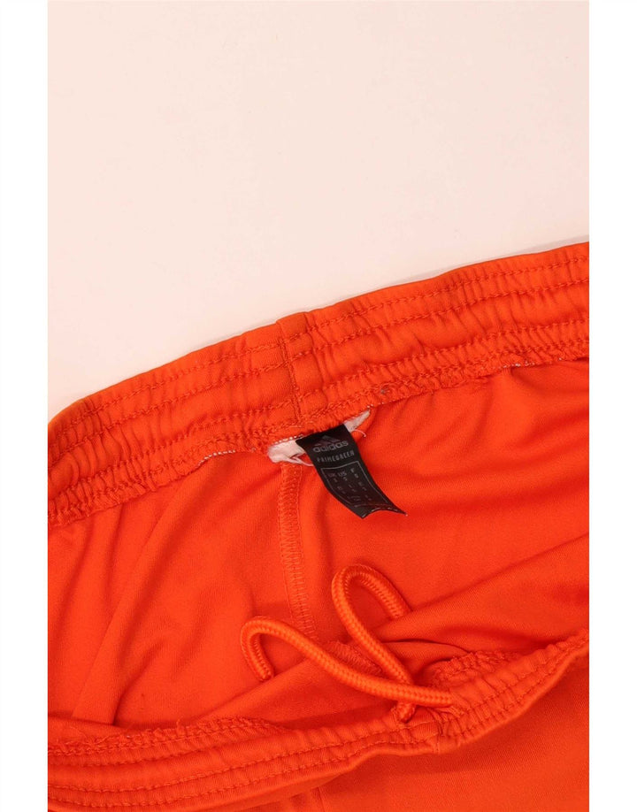 Pantaloncini sportivi Adidas Aeroready da uomo piccoli in poliestere arancione