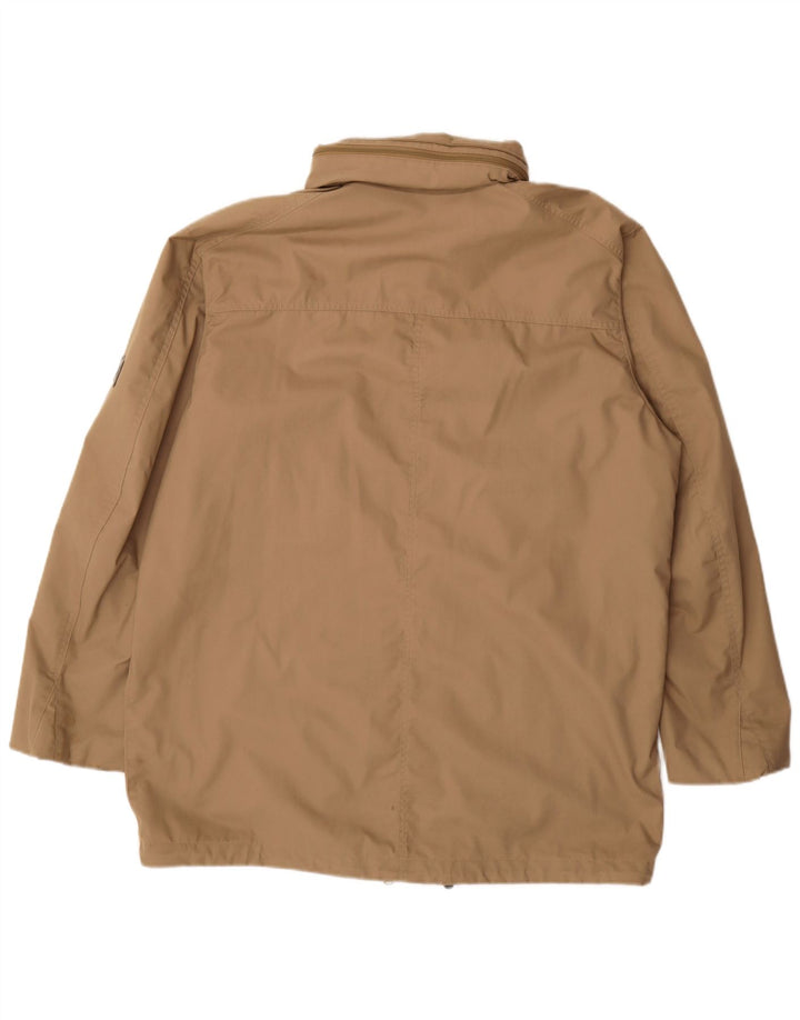 Jack Wolfskin Giacca da uomo con cappuccio UK 44 XL Poliestere beige