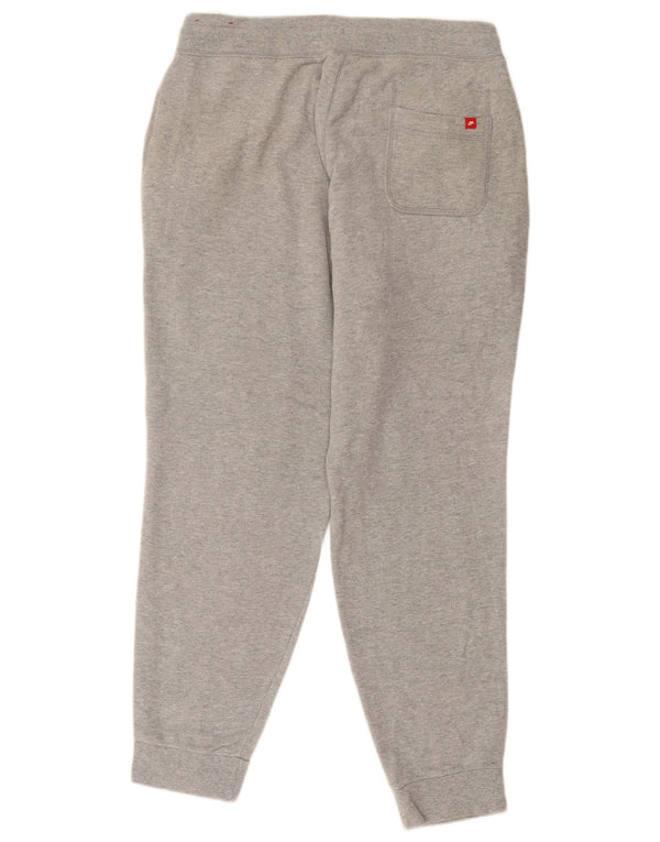 Pantaloni da tuta da uomo Nike Joggers grandi in cotone chiazzato grigio