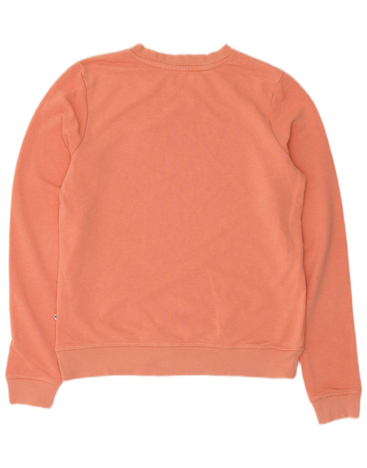 Felpa grafica da donna Roxy Jumper UK 10 Small Pink Cotton