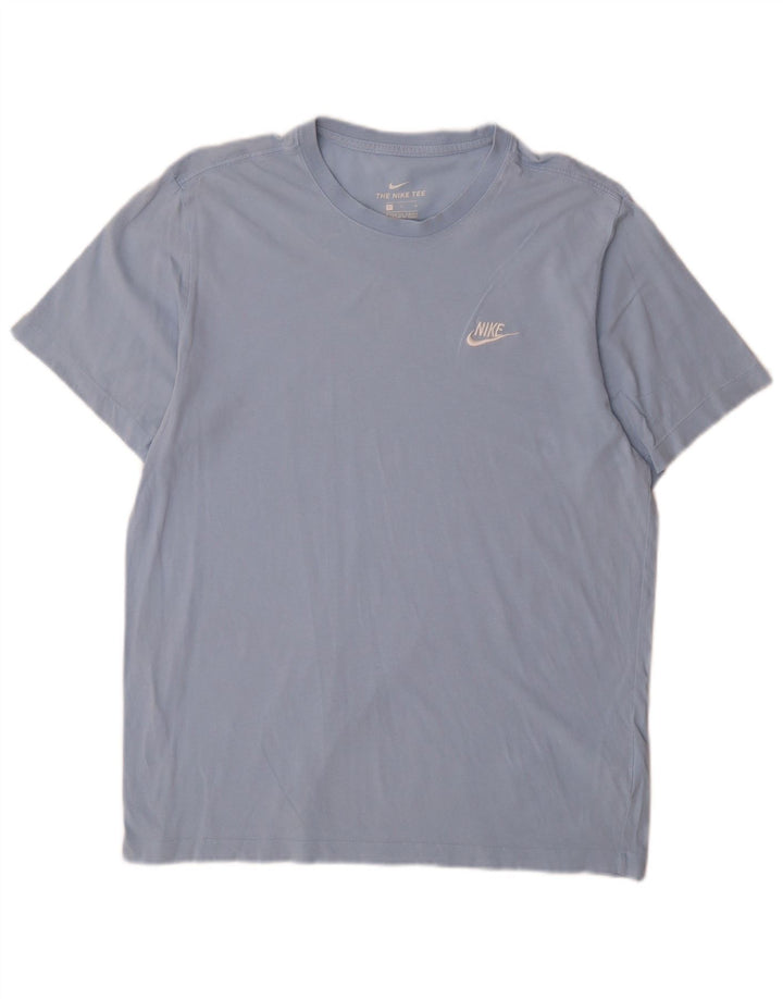 T-shirt da uomo Nike Top Large in cotone blu