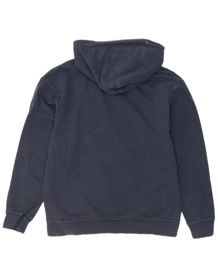Maglione con cappuccio grafico da uomo Levi's in cotone blu navy medio