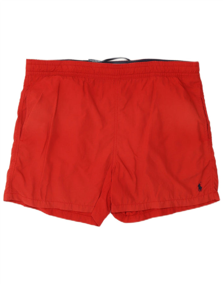 Pantaloncini da bagno da uomo Polo Ralph Lauren Poliestere rosso medio