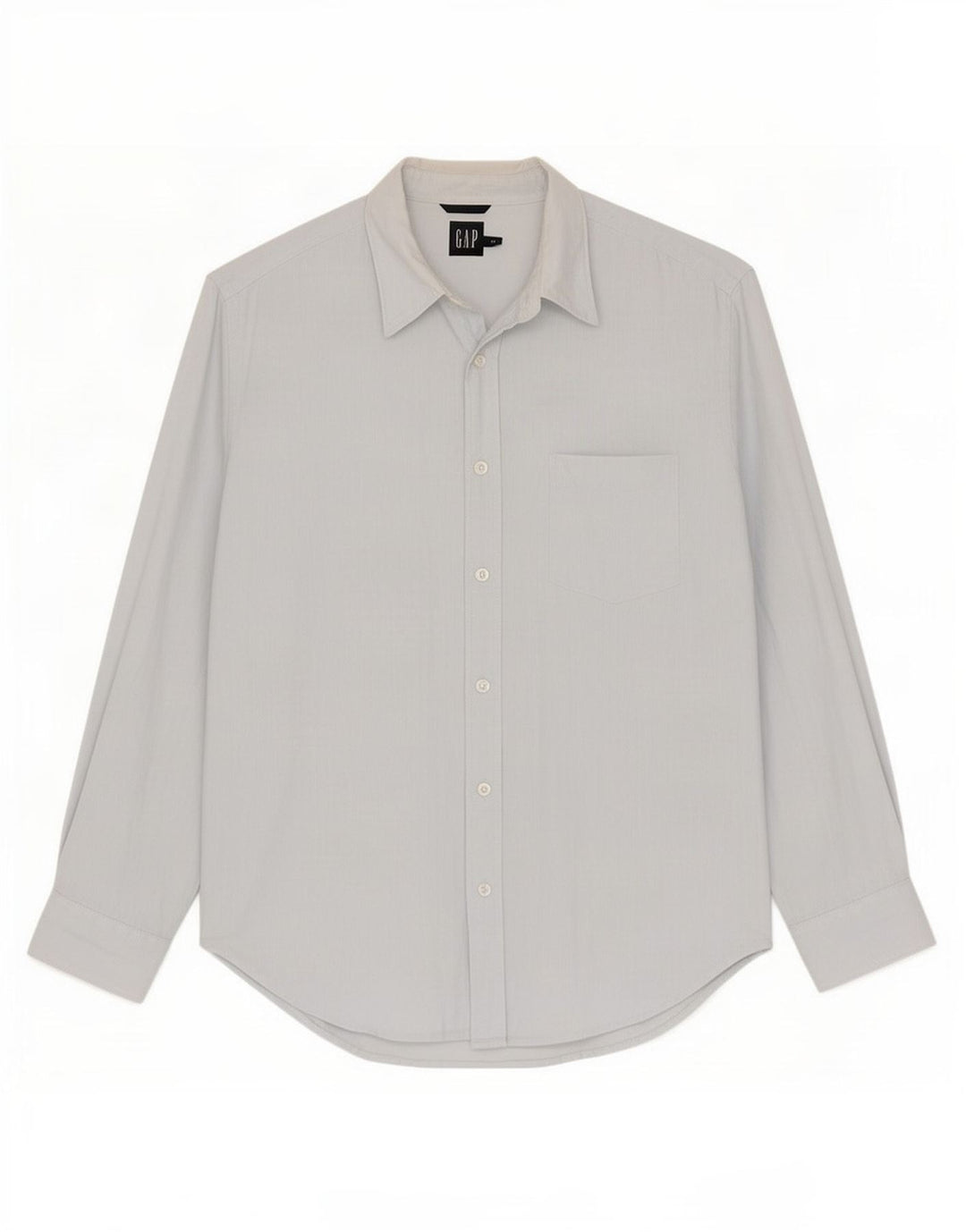 Camicia da uomo Gap Large in lino blu