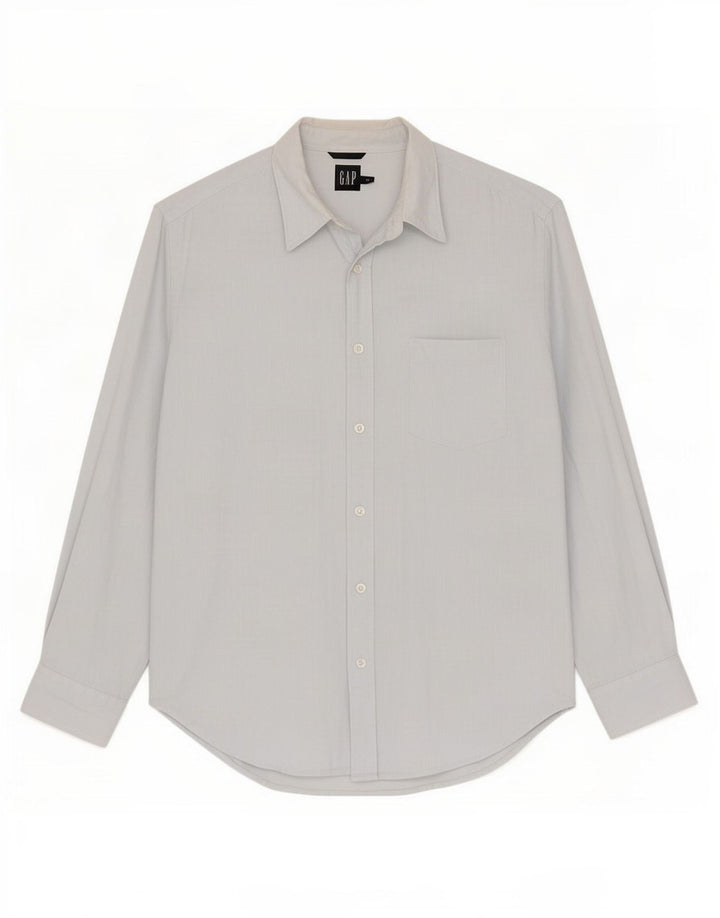 Camicia da uomo Gap Large in lino blu