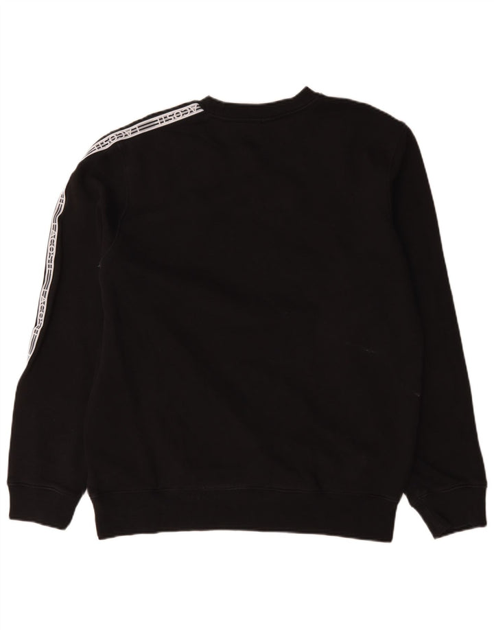 Felpa grafica da uomo Lacoste, taglia 5, grande, colore nero