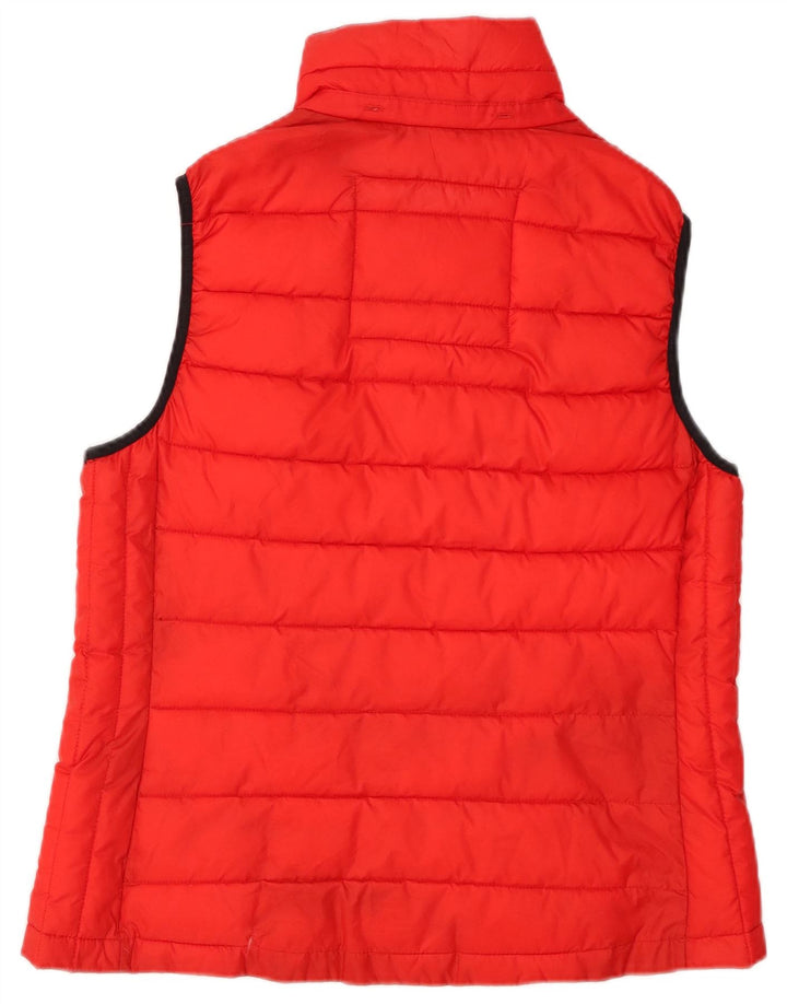 Gilet imbottito da donna SUPERDRY UK 18 XL rosso poliestere