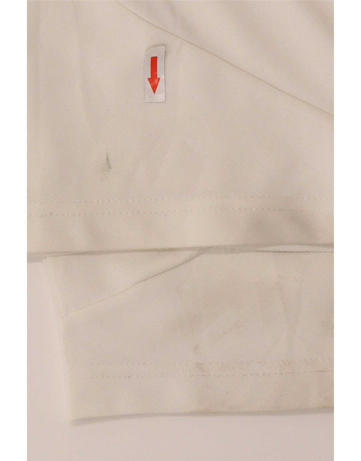 Pantaloni da tuta da uomo Adidas Large bianchi in poliestere