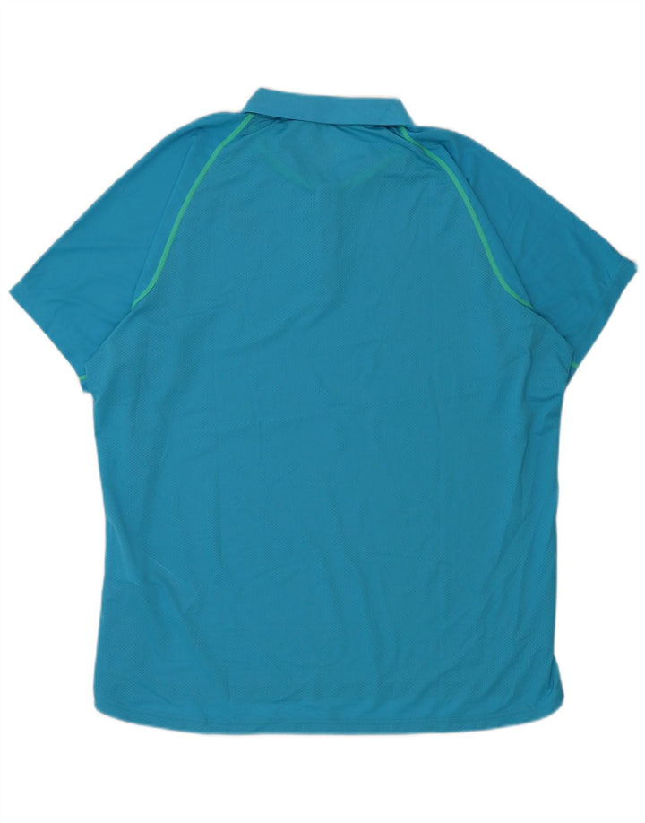 Polo Asics Uomo XL Blu Poliestere