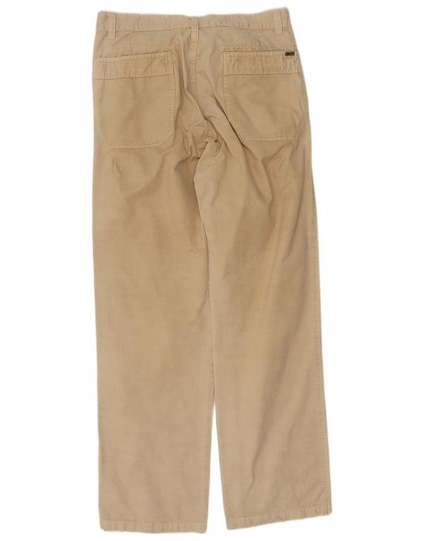 Pantaloni casual dritti da uomo Gas W36 L34 in cotone beige
