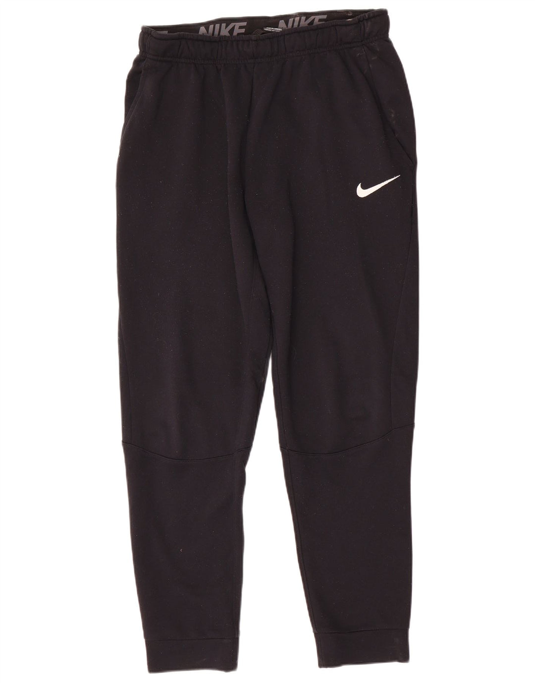 Pantaloni da tuta Nike Dri Fit da uomo, pantaloni da jogging, poliestere nero medio