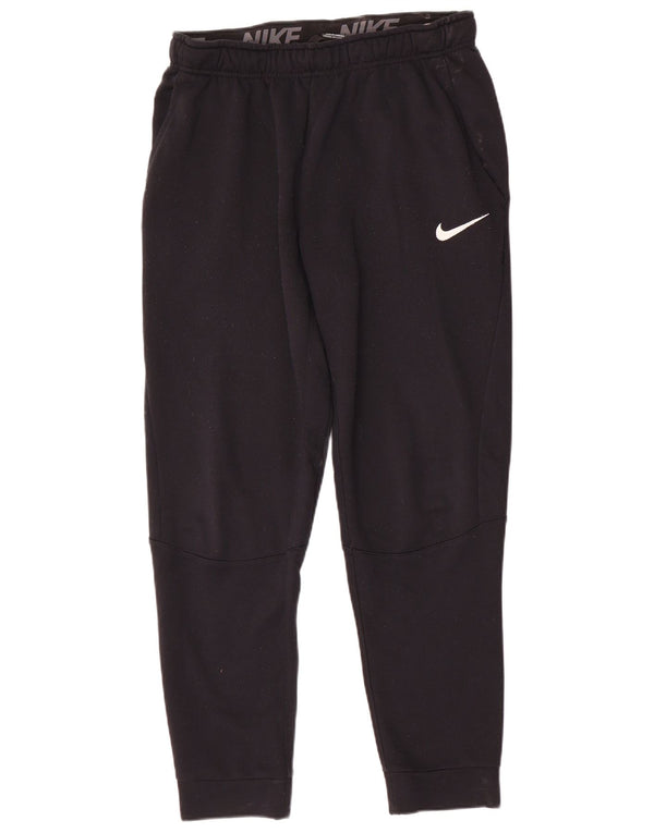 Pantaloni da tuta Nike Dri Fit da uomo, pantaloni da jogging, poliestere nero medio