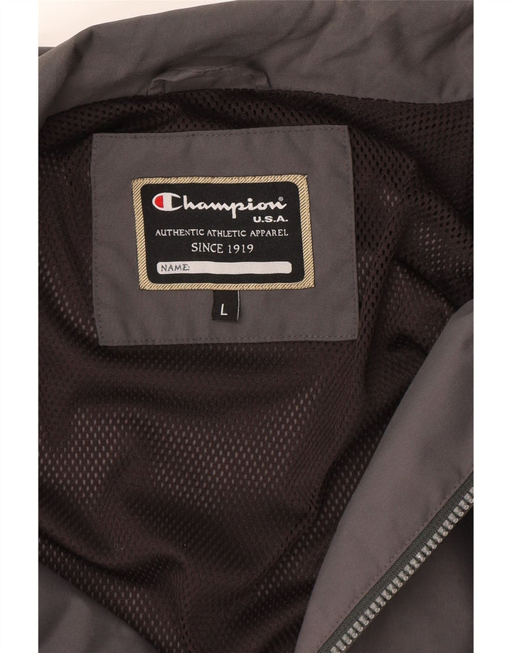 Giacca da tuta da donna Champion UK 16 Large Grigia