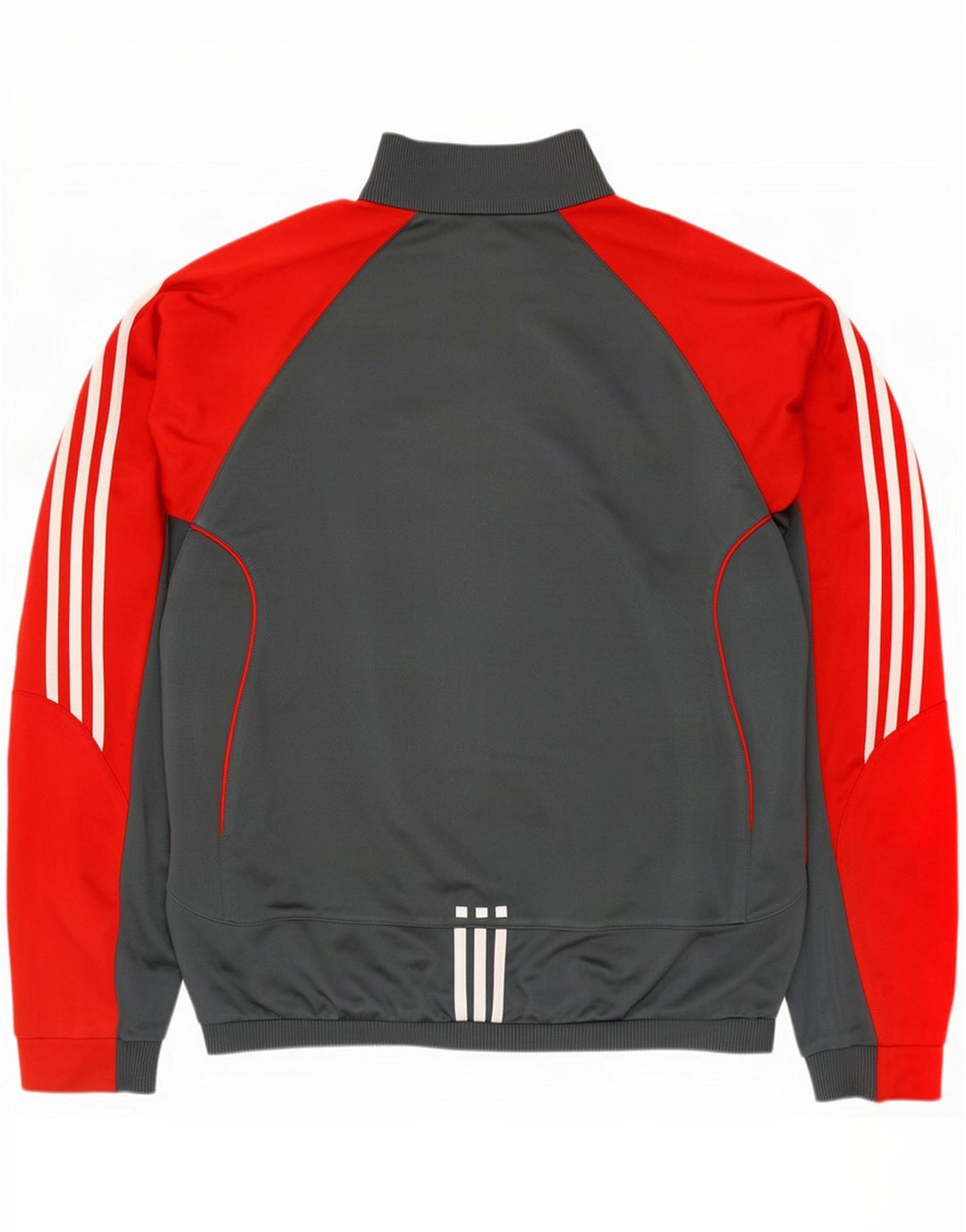 Adidas Giacca da tuta da uomo XL Poliestere color block grigio