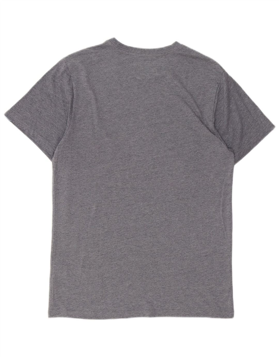 T-shirt grafica da uomo Vans Top in cotone chiazzato grigio medio