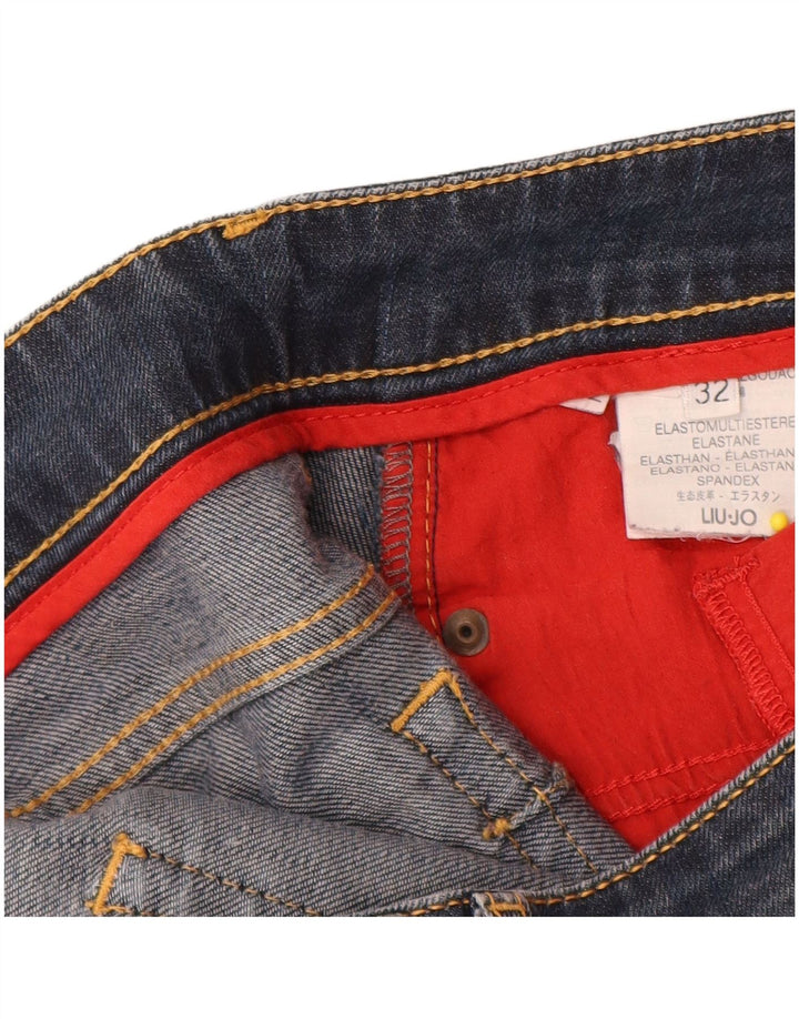 Jeans Slim Donna Liu Jo W32 L30 Cotone Blu