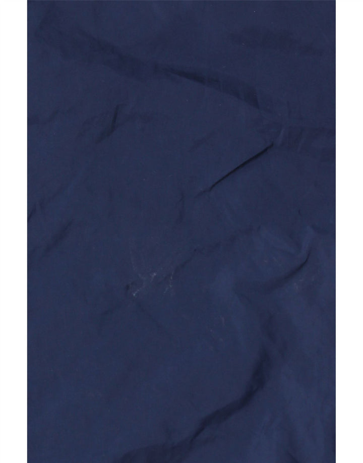 Giacca antipioggia da uomo con cappuccio grafico Puma UK 34 XS poliestere blu navy