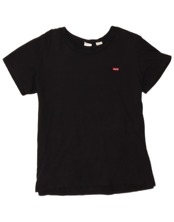 T-shirt da donna Levi's Top UK 18 XL cotone nero