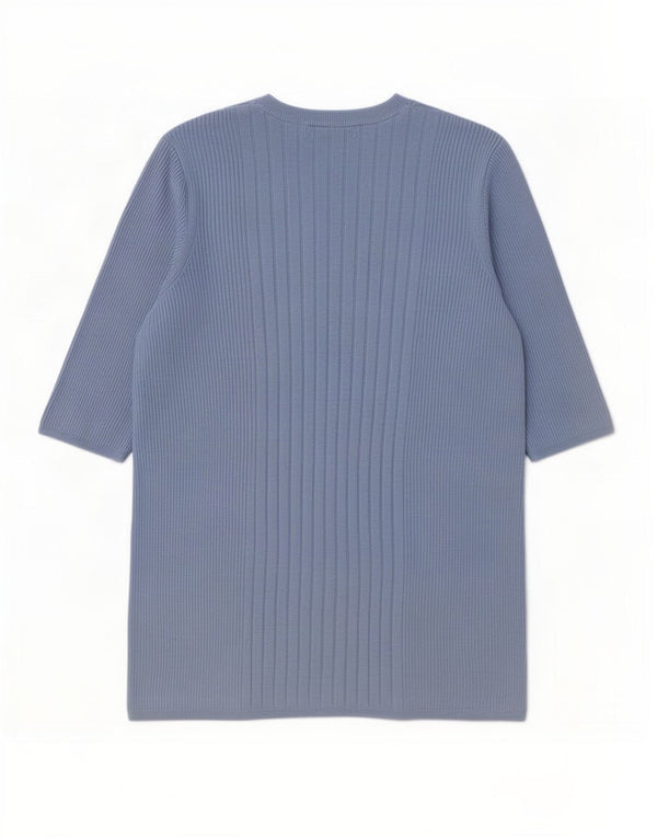 Maglione maglione girocollo da donna Marks & Spencer UK 16 grande blu