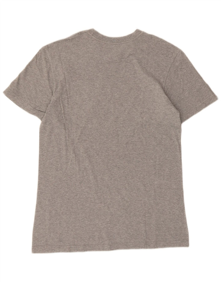 T-shirt grafica Nike da uomo con vestibilità regolare, piccola, grigia chiazzata