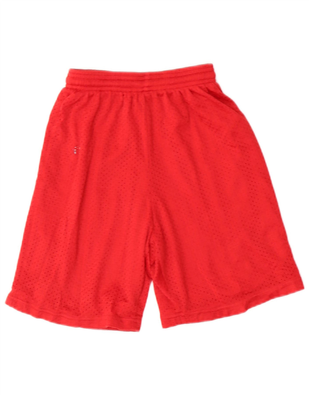 Pantaloncini sportivi da ragazzo Russell Athletic 9-10 anni piccoli in nylon rosso
