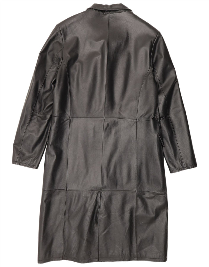 Cappotto In Pelle Uomo Conbipel IT 50 Large Pelle Nera
