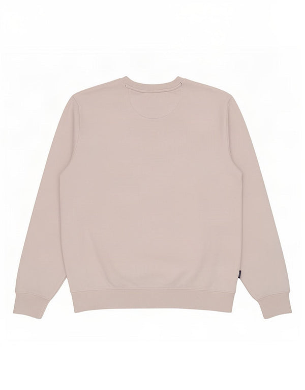 Felpa grafica da uomo Calvin Klein, maglione, cotone bianco medio