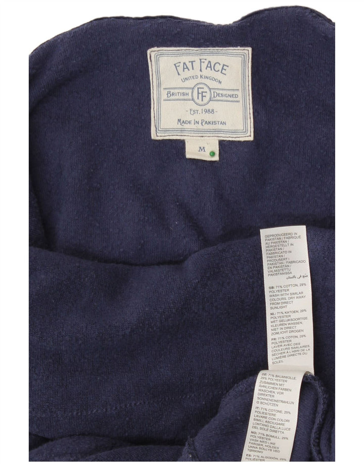 Felpa da donna con vestibilità comoda Fat Face, taglia UK 14, medio, blu navy