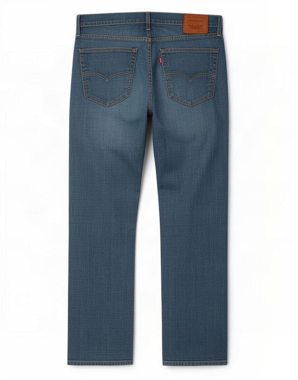 Levi's Uomo 527 Jeans Bootcut W36 L30 Cotone Blu