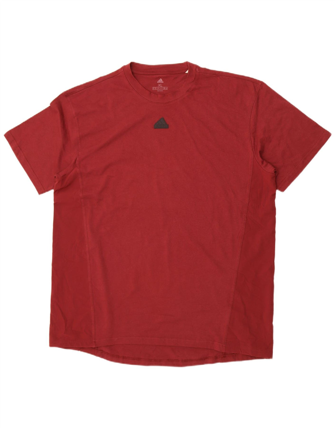 Maglietta Adidas da uomo Top XL Bordeaux in cotone