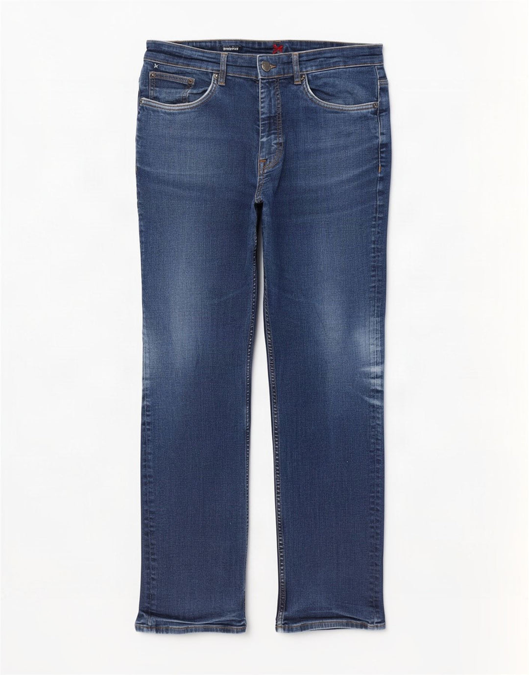 Crew Clothing Jeans dritti da uomo W36 L30 Cotone blu