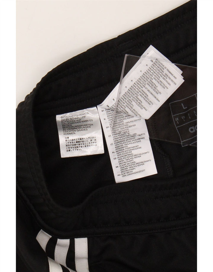 Pantaloni da tuta Adidas Aeroready da uomo grandi in poliestere nero