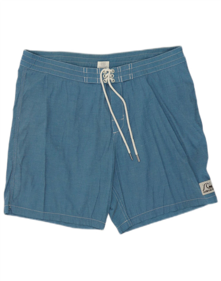 Pantaloncini da bagno da uomo Quiksilver Blu medio in poliestere da spiaggia