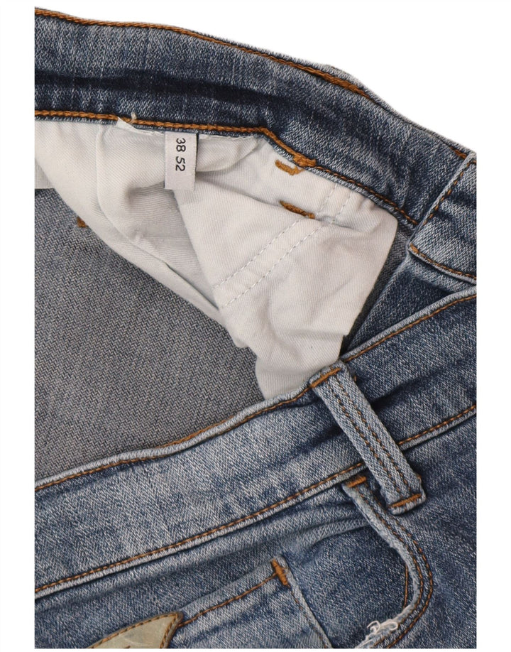 Jeans Dritti Uomo TRUSSARDI IT 52 XL W38 L32 Blu