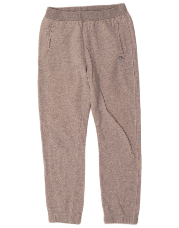 Pantaloni da tuta da donna Champion Joggers UK 14 Cotone screziato grigio medio