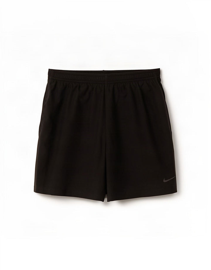Pantaloncini sportivi Nike Dri Fit da uomo, poliestere medio nero