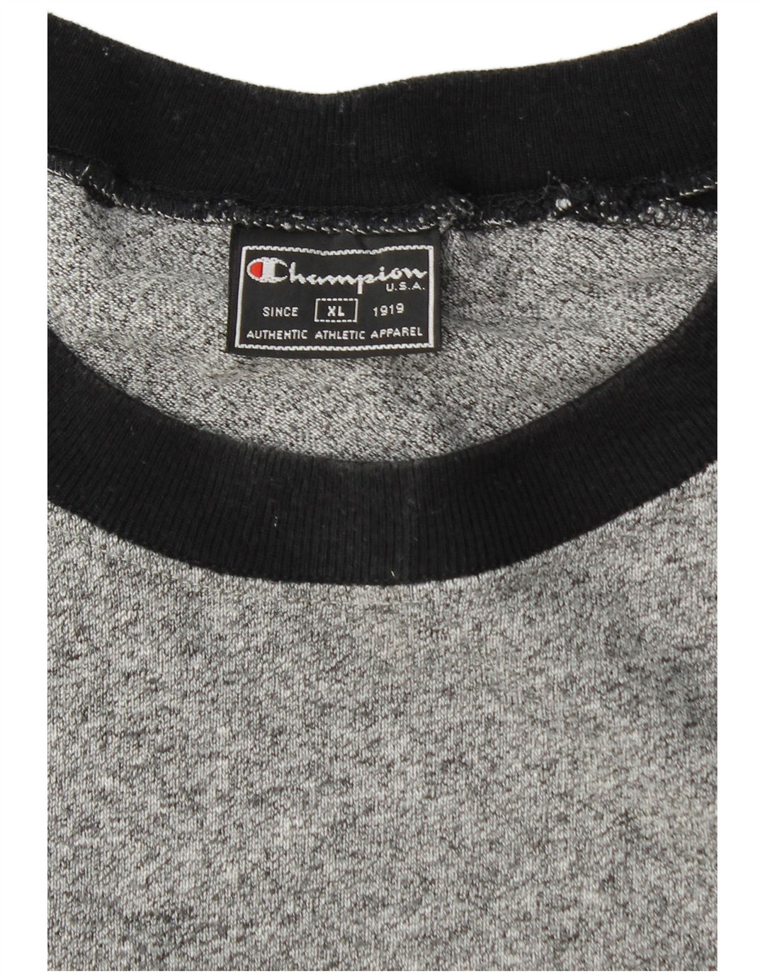 T-shirt da uomo Champion Top XL grigia a blocchi di colore