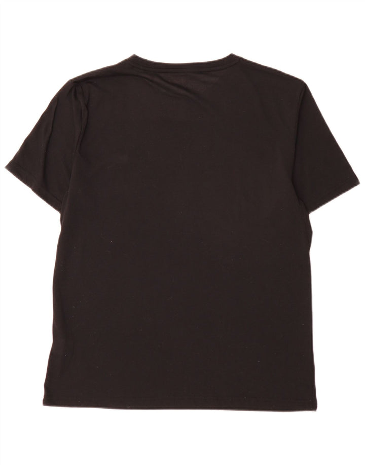 Maglietta da golf da uomo Calvin Klein Top grande in poliestere nero