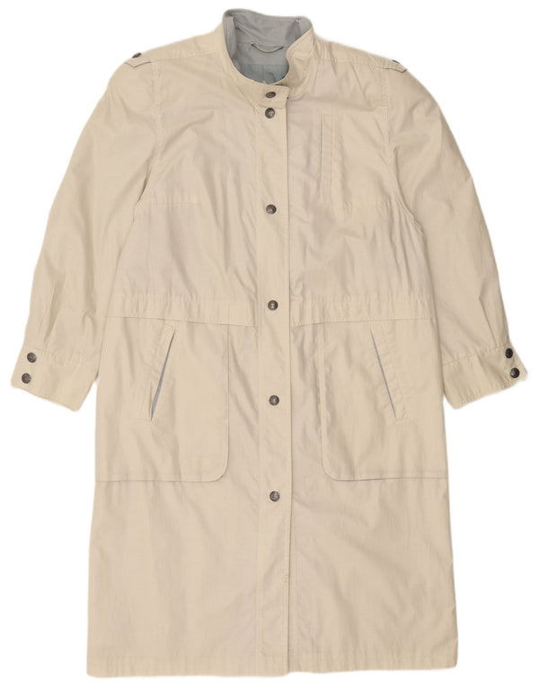 Trench oversize vintage da donna UK 18 XL Beige