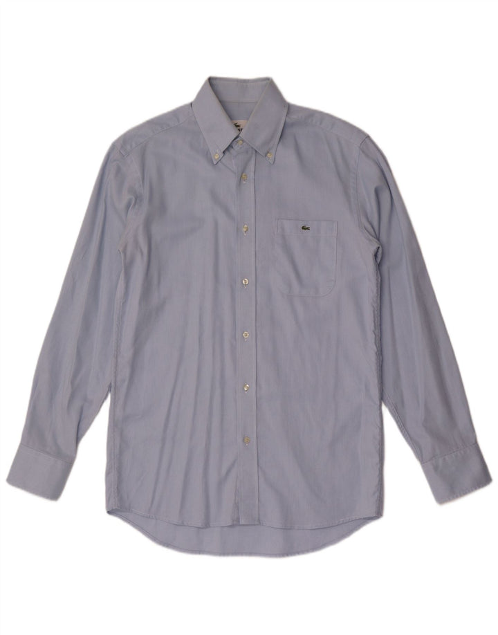 Camicia da uomo Lacoste taglia 39 blu medio