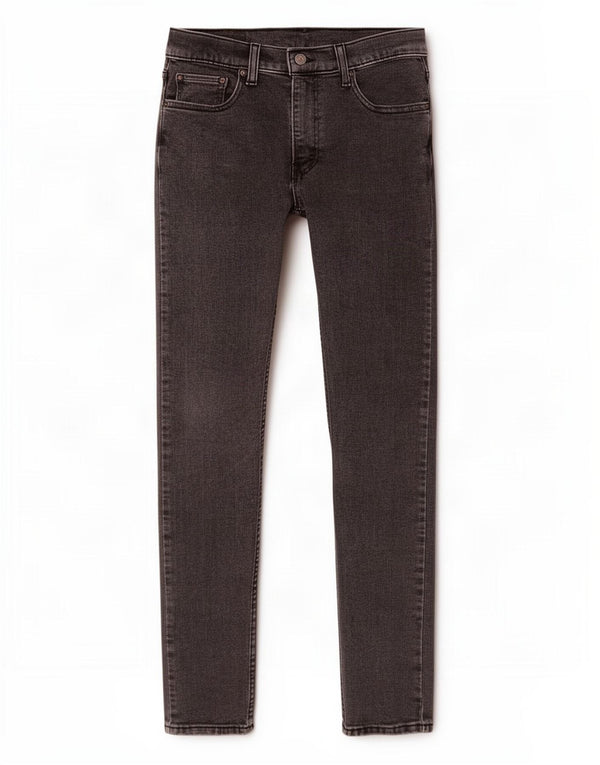 Levi's Donna 519 Super Skinny Jeans W30 L30 Cotone Grigio