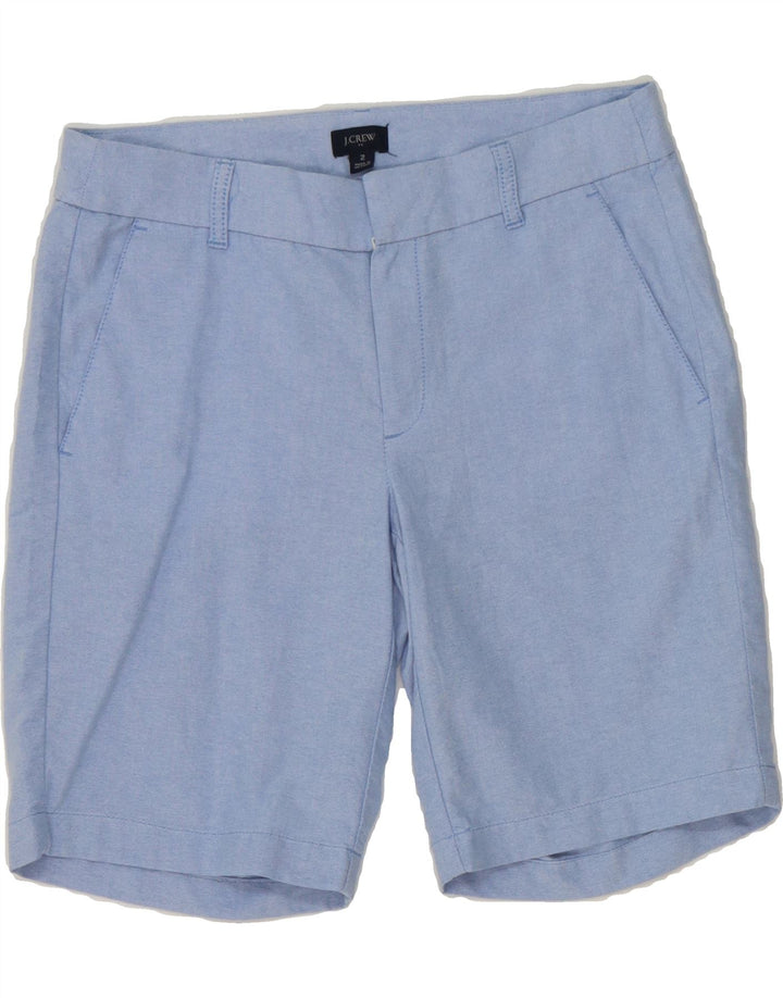 J. CREW Womens Chino Shorts US 2 XS W32 Blue Cotton Vintage J. Crew and Second-Hand J. Crew from Messina Hembry 