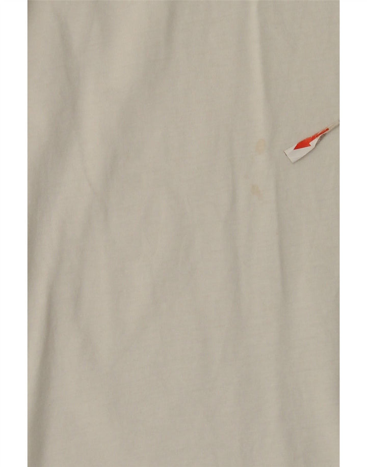 T-shirt grafica da uomo con vestibilità regolare Timberland Top in cotone bianco medio